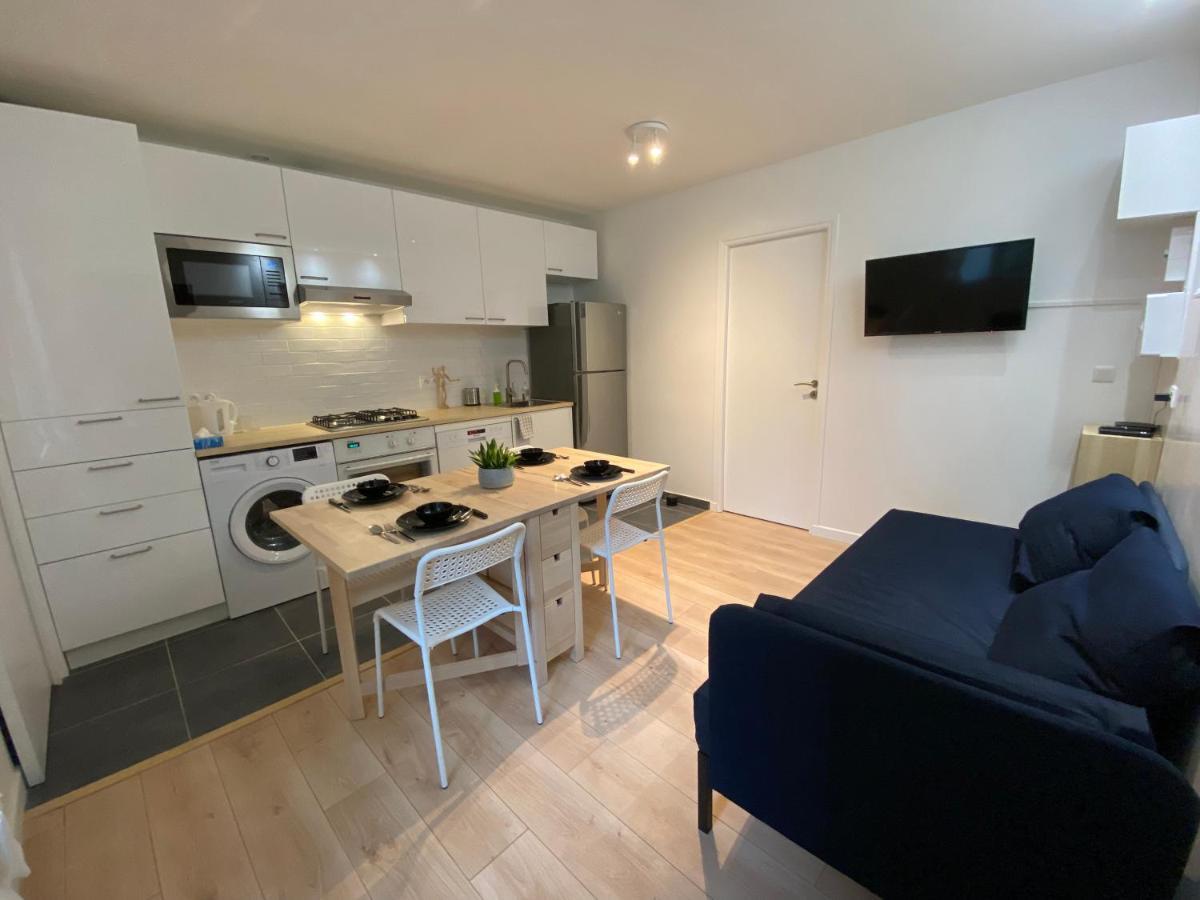 Cozy Flat With Garden Between Paris & Disney Neuilly sur Marne Bagian luar foto